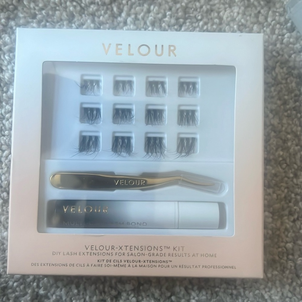 Velour lashes lash extension set, unopened